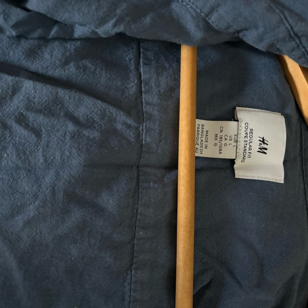 Shirt Regular Fit blue H&M